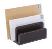 Picture of OSCO BROWN LEATHER LETTER HOLDER